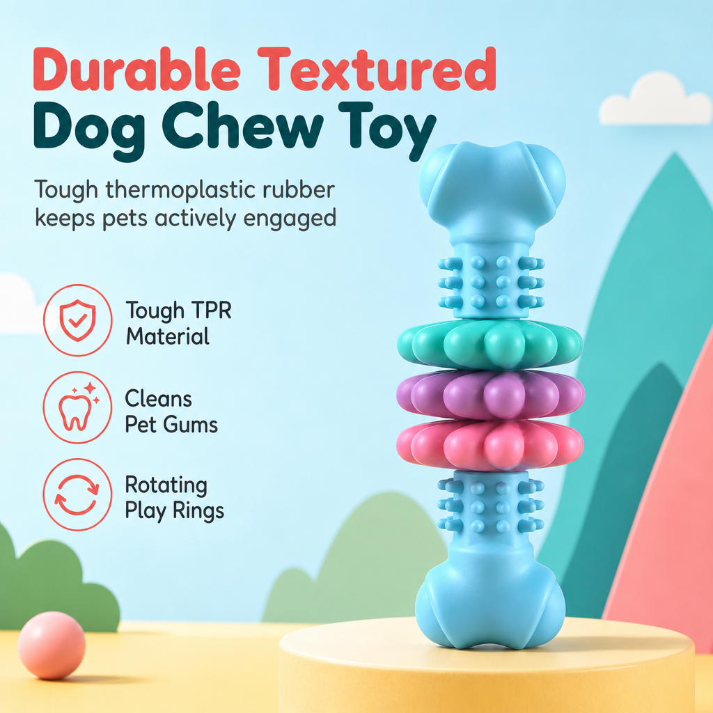Textured Dog Chew Toy — product photo