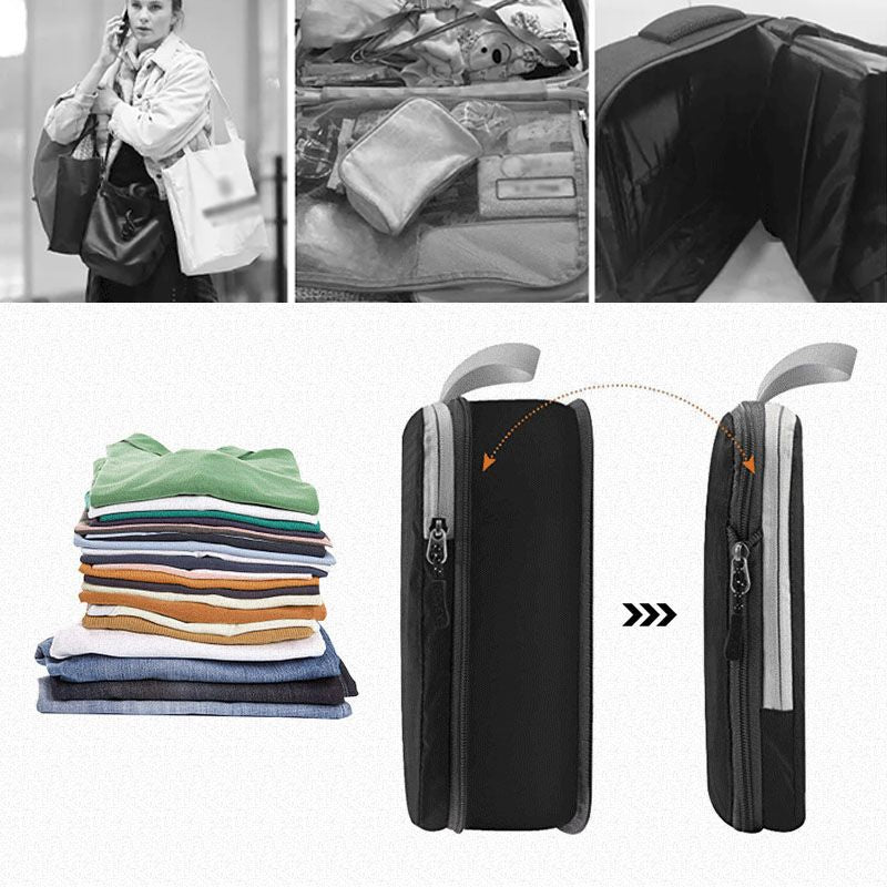 Travel Compression Bag Set — additional details and use