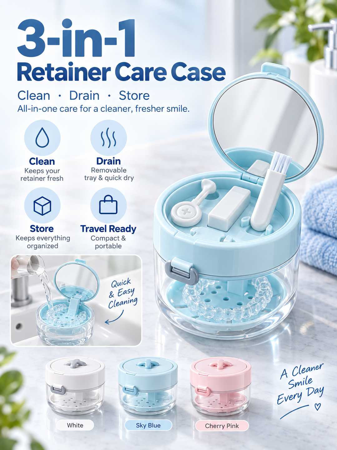 Travel Retainer Storage Case — product photo