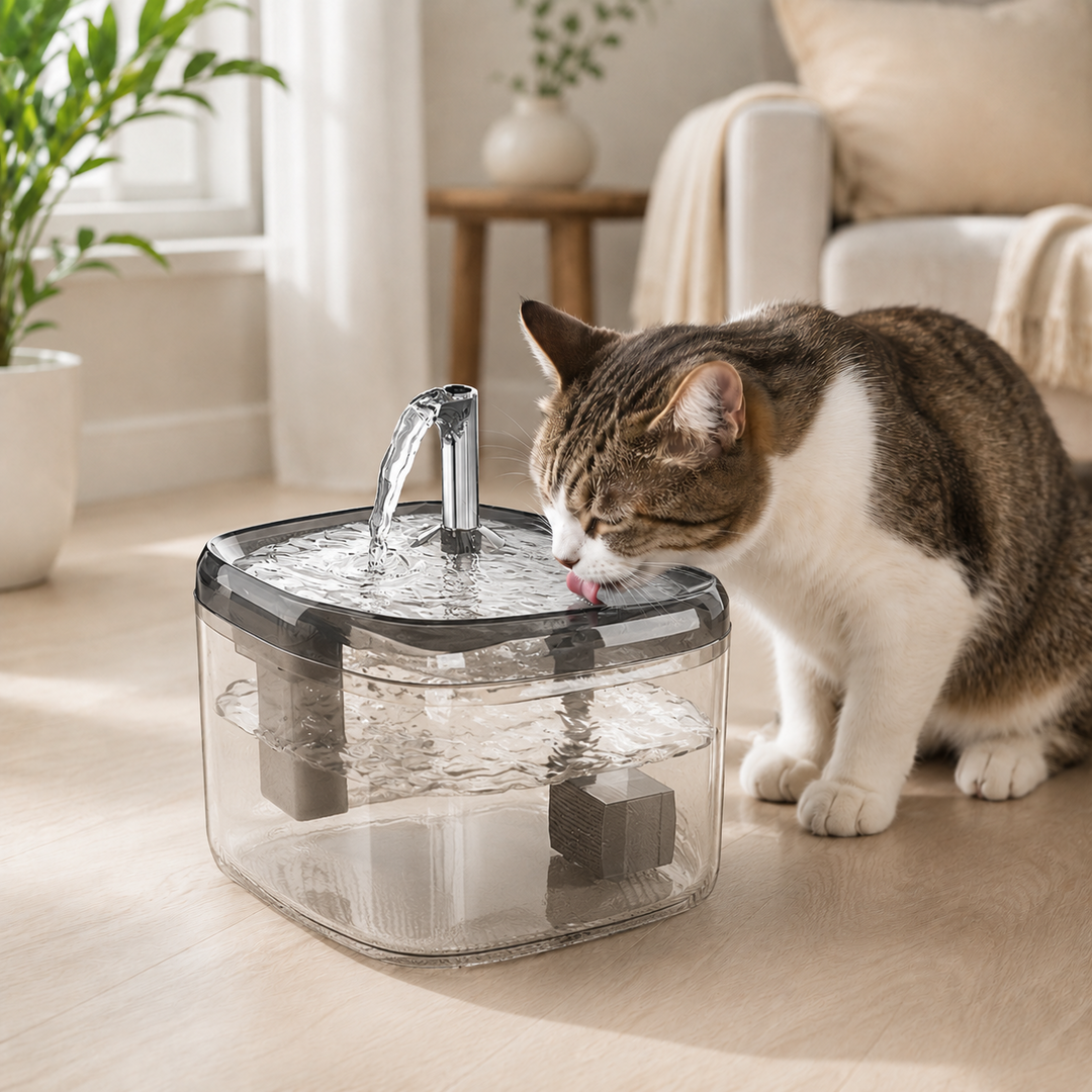 USB Pet Water Fountain — additional details and use