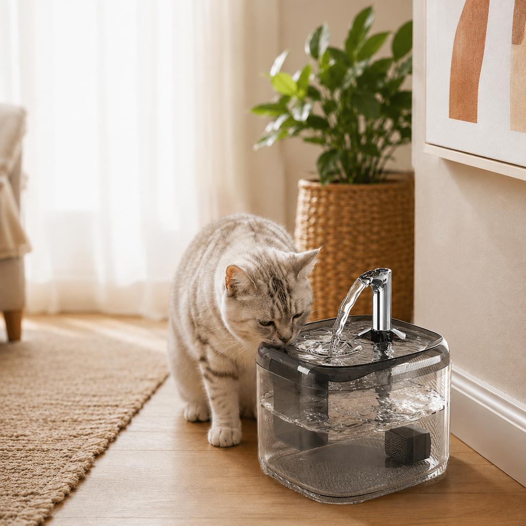 USB Pet Water Fountain — additional details and use
