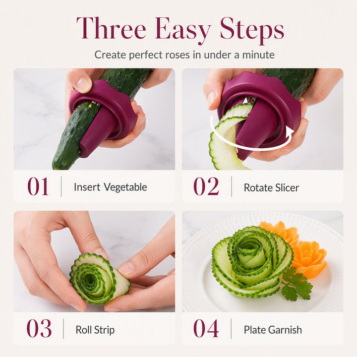 Vegetable Rose Spiralizer — additional product view