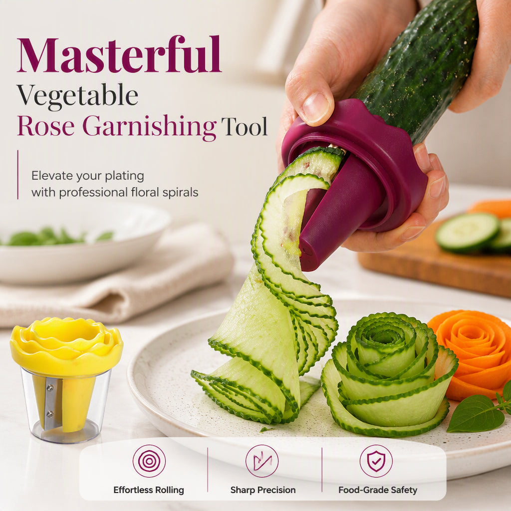 Vegetable Rose Spiralizer — product photo