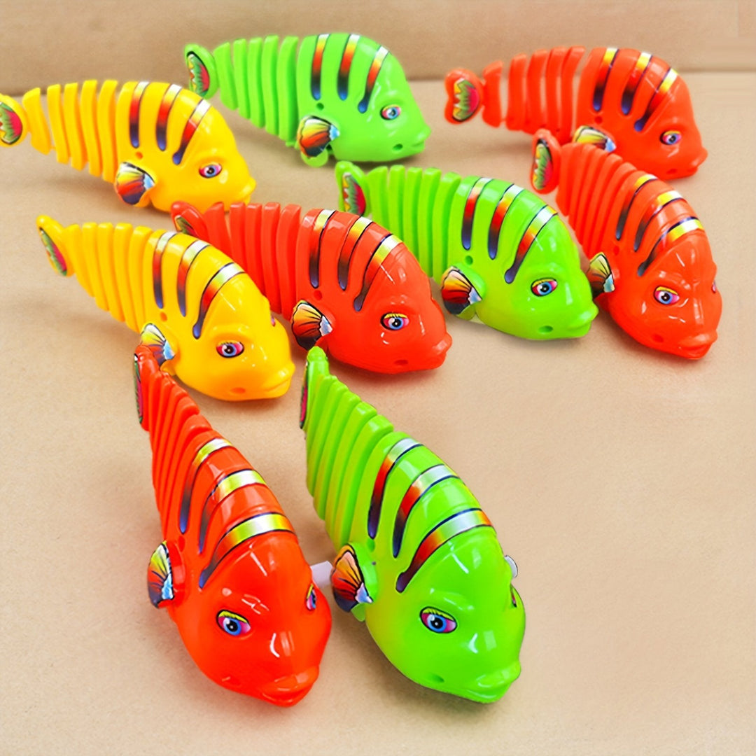 Wind-Up Wiggle Fish Toy — product photo
