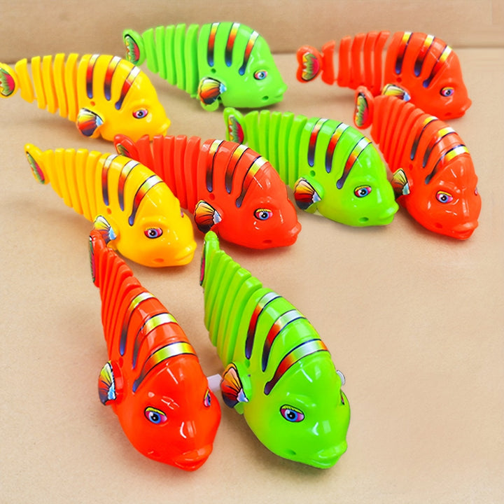 Wind-Up Wiggle Fish Toy — product photo