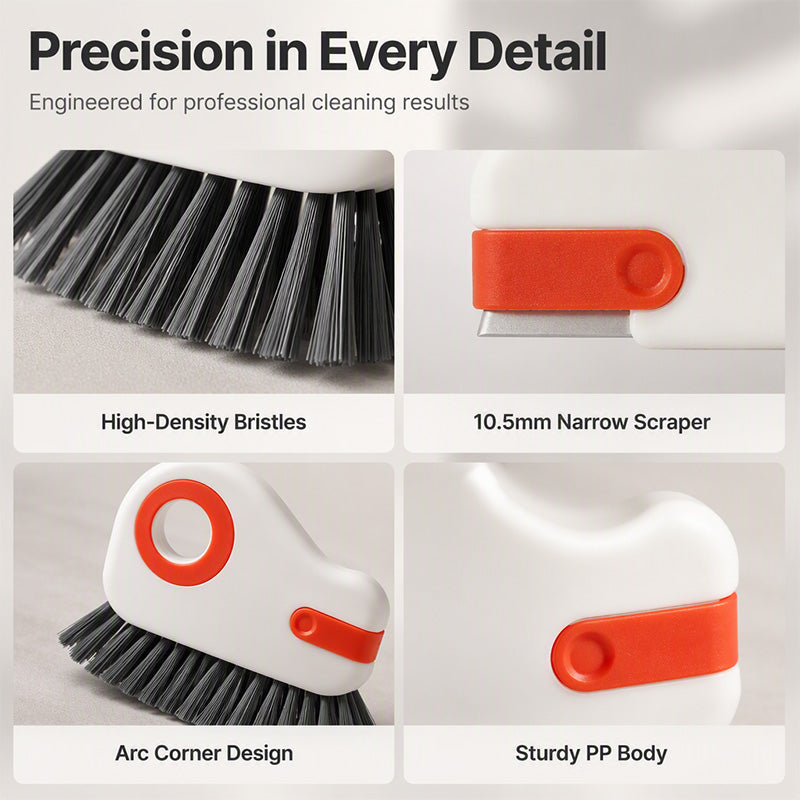 Window Track Brush & Scraper — additional details and use
