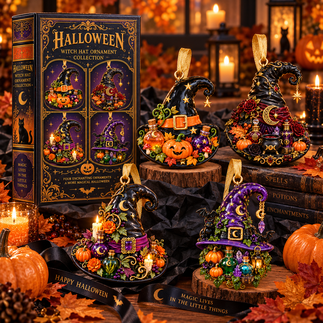 Witch Hat Hanging Ornament — product photo