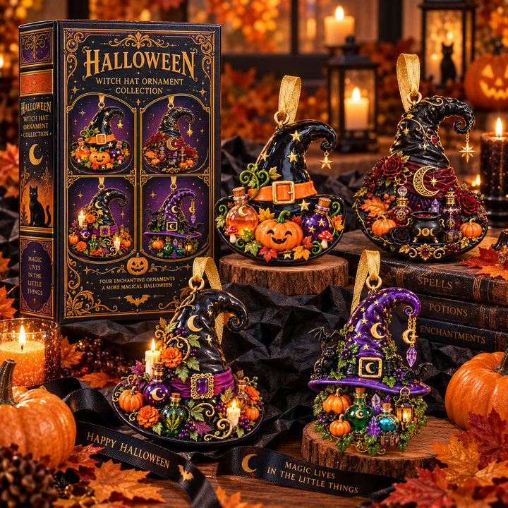 Witch Hat Hanging Ornament — product photo