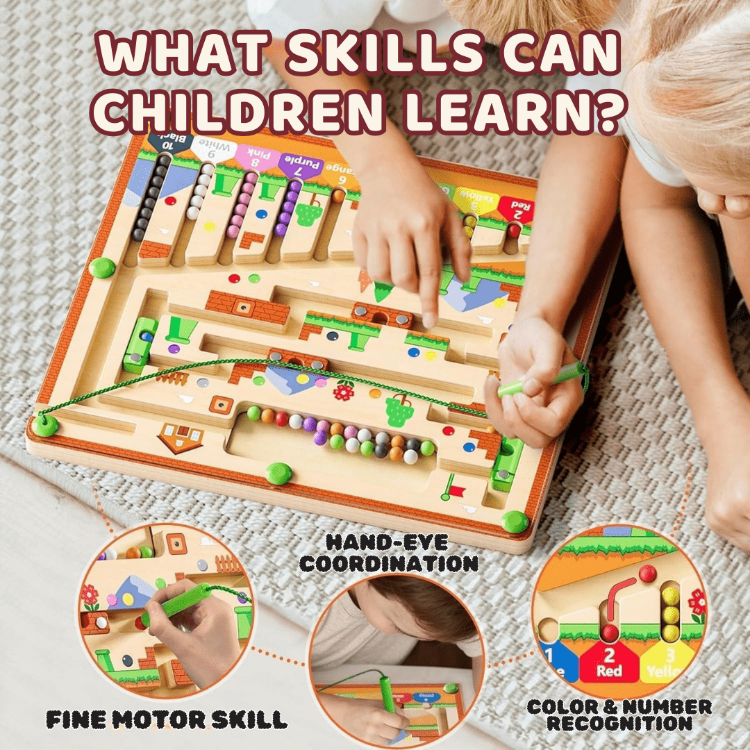 Wooden Magnetic Maze Board — additional product view