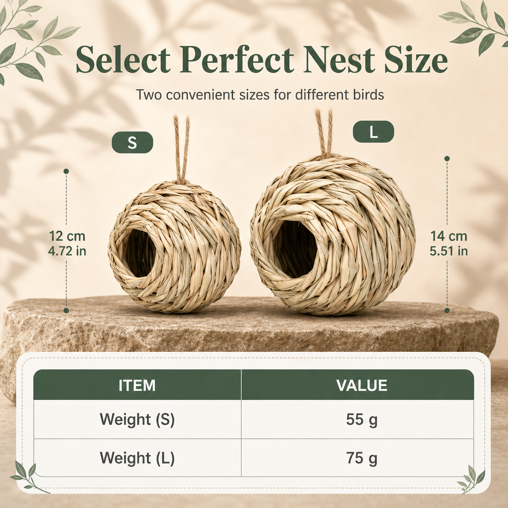 Woven Bird Nest Shelter — product photo